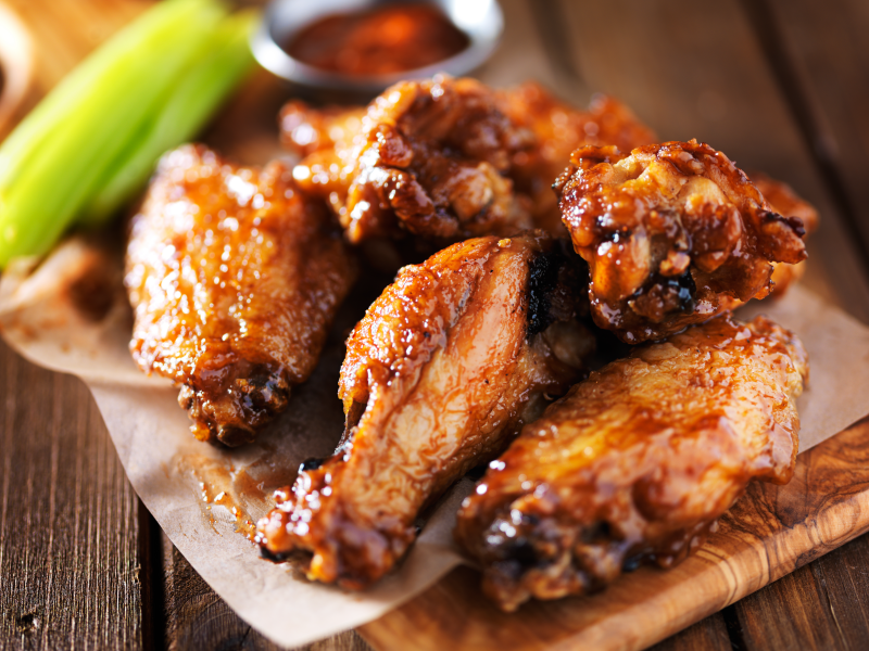 organic chicken wings