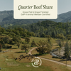 Quarter Beef Share