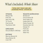 Whole Beef Share