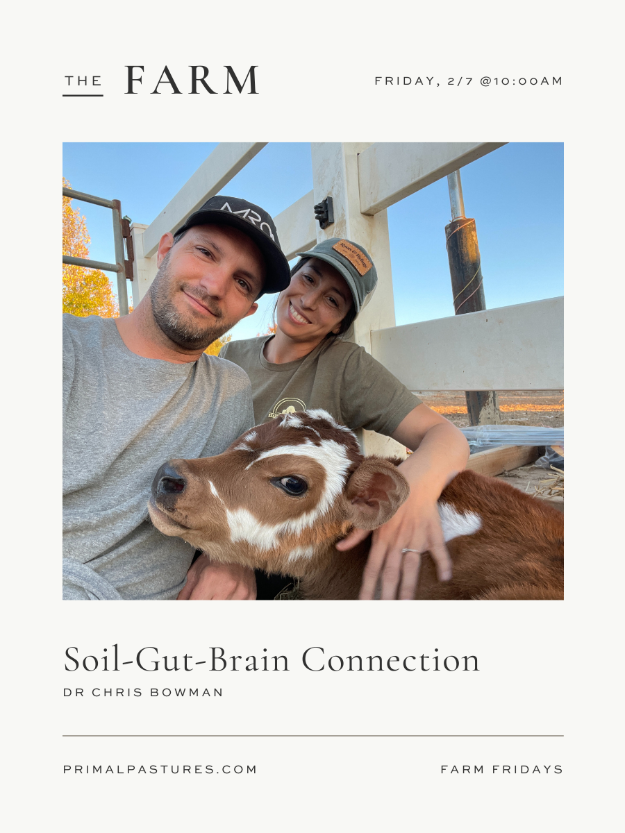 2/7: Soil-Gut-Brain Connection with Dr. Chris