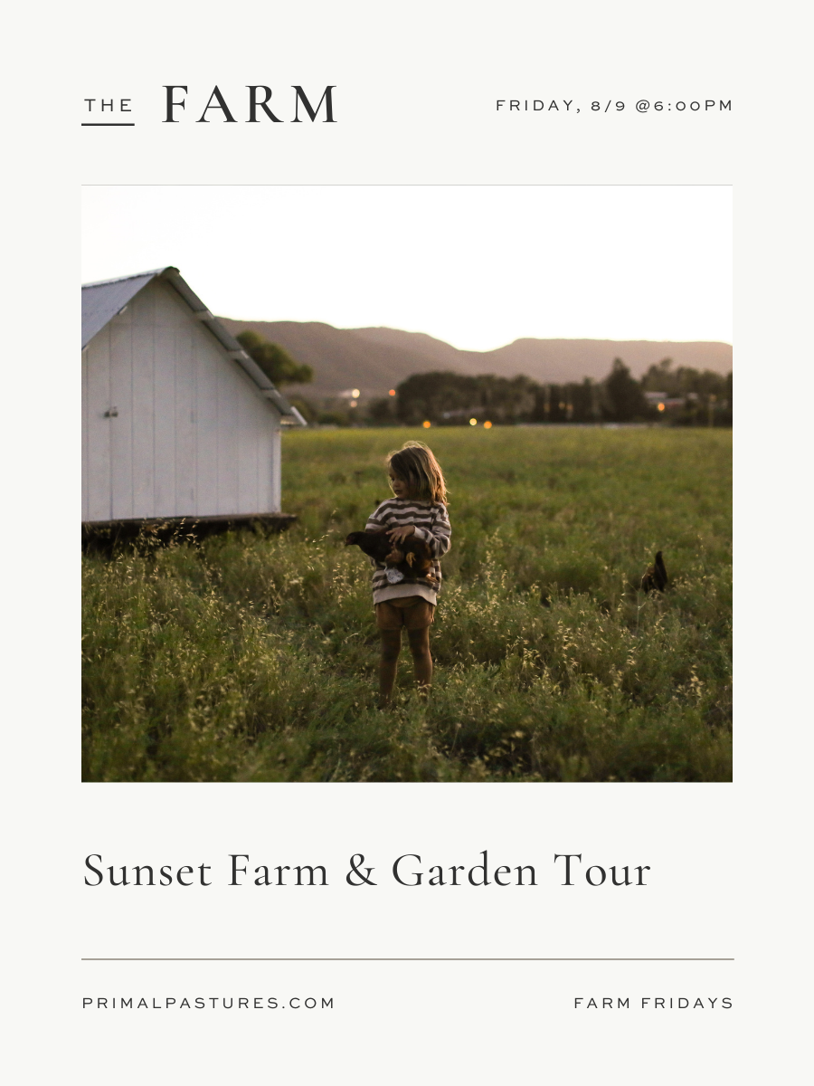 8/9: Sunset Farm & Garden Tour