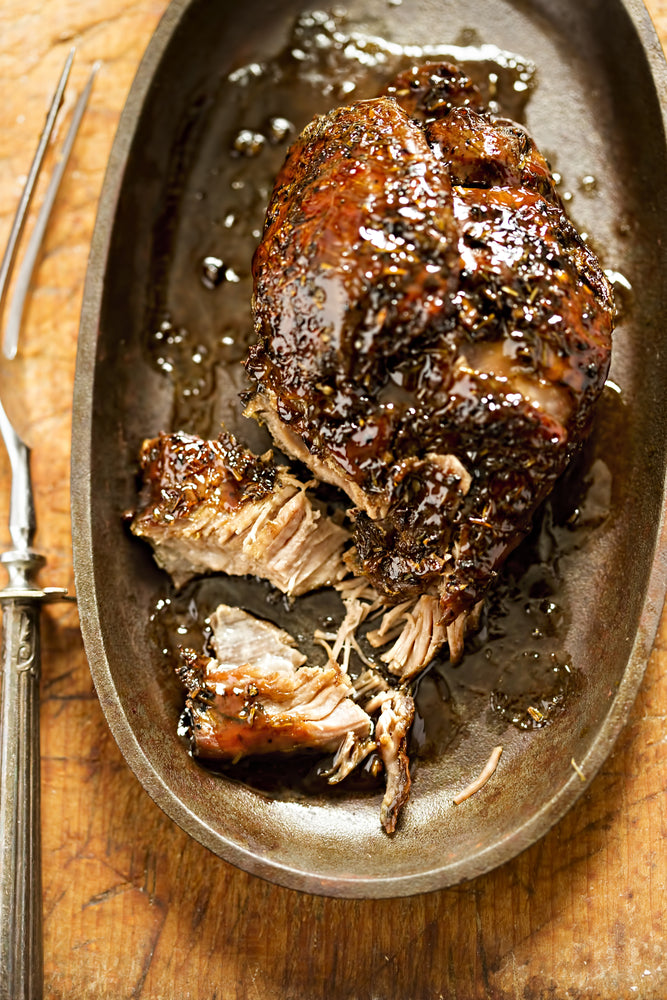 Boneless leg of lamb