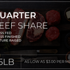 Quarter Beef Share